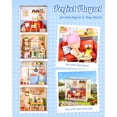 thumbnail image 4 of Robotime DIY Miniature House Kit Super Creator Serious, Country Blue Lounge Dollhouse Building Set, Tiny House 3D Puzzle Craft Kits for Home Decor, Gifts for Adults Kids, 4 of 7