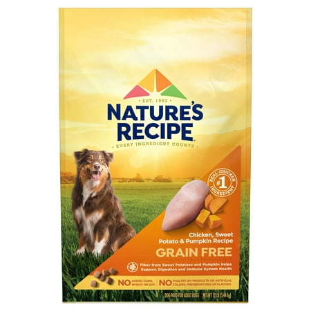 UPC: 0730521521011 | Nature′s Recipe Dry Dog Food  Grain Free Chicken  Sweet Potato & Pumpkin Recipe  4 lb. Bag