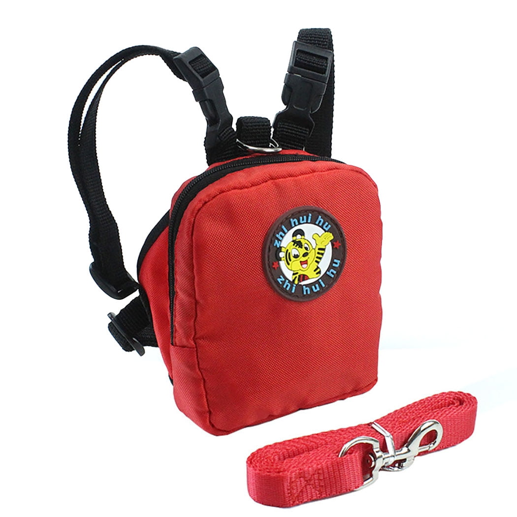 Dog backpack leash sale