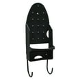 thumbnail image 2 of Soporte para tabla de planchar Soledad organizador de plástico PBT montaje en pared negro, 2 of 10