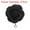Black, variant on Uxcell Elegant Camellia Flower Brooches Fabric Artificial Pearl Flower Pins Floral Corsage for Women Plum Red