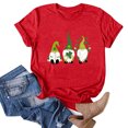 thumbnail image 2 of QIPOPIQ T-Shirts à Manches Courtes pour Femmes à Col Rond T-Shirts de la Saint-Patrick Tunique Shamrock T-Shirt T-Shirt Vert T-Shirts de la Saint-Patrick Hauts T-Shirt T-Shirts de Fête T-Shirts Graphiques Aubaines, 2 of 4