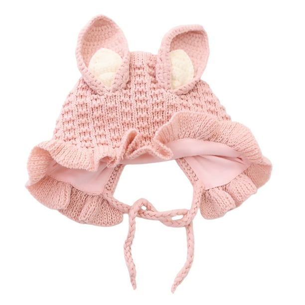 Accesorios para bebé, gorro tejido de hilo para bebé, gorro cálido para invierno, 1 ud.