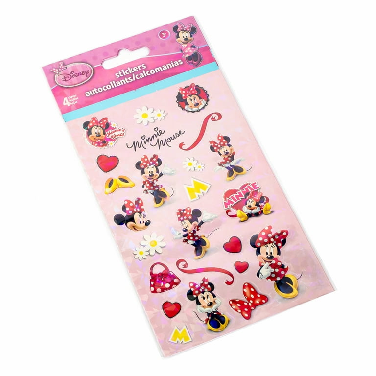 Disney Minnie Mouse Sequin Puffy Stickers – Country Croppers