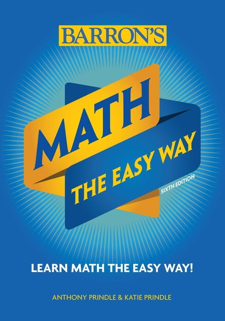 Barron's Easy Way: Math: The Easy Way (Edition 6) (Paperback)