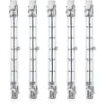 thumbnail image 1 of 5 Pcs Dimmable R7s 118mm 300w Halogen Pencil Bulb Ac 220-240v 3100lm Linear Halogen Floodlight For Landscape Lighting, Security, Street Light Jinyi, 1 of 5