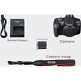 thumbnail image 6 of Canon EOS 2000D / Rebel T7 DSLR Camera with Canon EF-S 18-55mm F/3.5-5.6 III Zoom Lens, Bundle Including 64GB Memory Card, Bag and More (Small Kit), 6 of 7