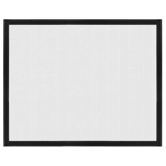 Uxcell Window Screen Mesh, 24" x 35" DIY Fiberglass Netting Mesh Grey Frame with Hook and Loop Adhesive Edging