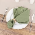 thumbnail image 2 of Balsa Circle 5 Dusty Green Premium 20x20 in Scuba Polyester Dinner Table Cloth Napkins Party Events Decorations Supplies, 2 of 7
