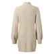 thumbnail image 5 of Vestidos de suéter Prolriy para mujer 2024, moda otoño invierno, manga larga, cuello alto, color sólido, vestido de suéter informal, vestido de suéter para mujer, vestido de suéter para mujer, beige,, 5 of 5