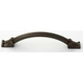 thumbnail image 3 of Fiore 4" Center Arch Pull, Polished Antique, 3 of 6