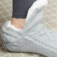 thumbnail image 4 of Women's Thermal Slip-Resistant Socks - Cozy Fuzzy Fleece Lined Winter Wear, 4 of 5