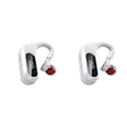 thumbnail image 2 of Seitruly Auricular Inalámbrico Recargable Auricular Pantalla digital Compatible con Bluetooth 5.0 Auricular Auricular colgante, Blanco Type1 NO1, 2 of 6