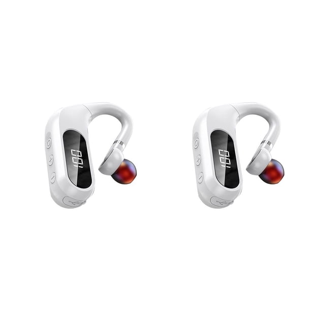 Kearding Auriculares inalámbricos 5,0 TWS, auriculares bluetooth, auriculares impermeables, auriculares deportivos para Huawei, Iphone, OPPO, Xiaomi, Type1 NO1