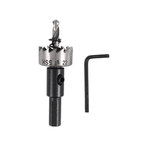 Hole Saw Tooth HSS Steel Drill Bit Cutter Tool for Metal Wood Alloy 22mm