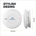 thumbnail image 4 of Smoke and Carbon Monoxide Detector Combo - CO & Smoke Alarm System with Hush Function, Self-Test Button, 10-Year Built-in Battery - Easy to Install, for Home & Office, 4 of 6
