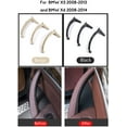 thumbnail image 3 of GFDYREE for BMW X5 X6 Door Pull Handle, Inner Door Trim Grab Cover Left Rear Door Armrest Bracket (Fits:BMW X5 2008-2013 and BMW X6 2008-2014) (Leather Cover NOT Inculded), 3 of 7