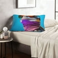 thumbnail image 6 of Daiia Lizard With Sunglasses Colorful Bedding Waterproof Pillow Protector Zippered Queen – Bed Bug Proof Pillow Encasement-20"x30", 6 of 6