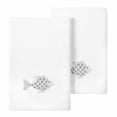 thumbnail image 5 of Linum Home Textiles Figi Turkish Cotton 2 Piece Embellished FingertipTowel Set, 5 of 5