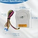 thumbnail image 4 of EAU63923601 -001F-4A Motor de Ventilador de Condensador de Refrigerador Motor de CC de Ventilador de Doble Puerta para Refrigerador, 4 of 5