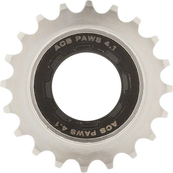 ACS PAWS 4.1 Freewheel 20T 20 Tooth 3/32 Nickel Bike Bicycle Replacement Gear