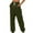 Army Green, variant on WIZUTIZ Fall Outfits Pants for Women Drawstring Casual Trouser Plus Size Sweatpants Women's Joggers Pants Sales