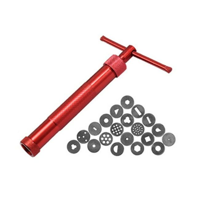 Lubelski Ergonomic Anti-rust Clay Extruder Metal Practical Rotatable Cream Extruder for Home