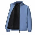 thumbnail image 1 of JHLZHS Denim Jacket Men's Jacket Fall Winter Thicken Windbreakers Jackets Padded Coats Men's Winter Jacket 086, 1 of 9