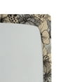 thumbnail image 3 of Ambesonne Hibiscus Themed Fitted Sheet, Neutral Butterfly, Queen Size, Cream Charcoal Grey, 3 of 5