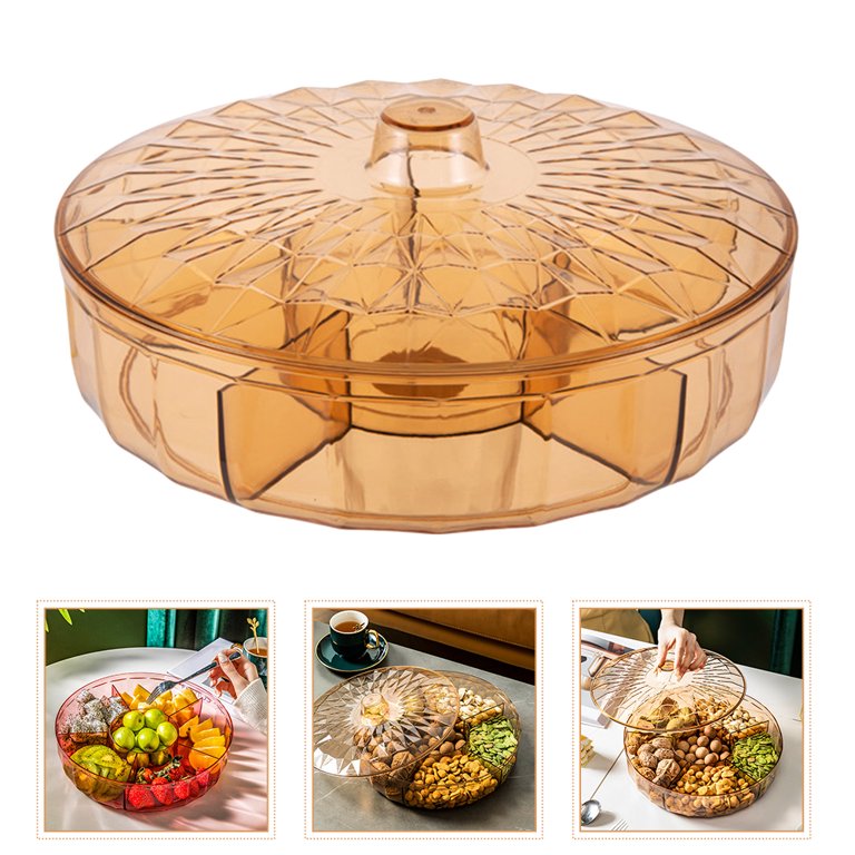 Plastic Dried Fruit Box Snack Tray Snack Platter Candy Box Food Storage  Boxes Fruit Plate Dried Fruit Tray Storage Organizer