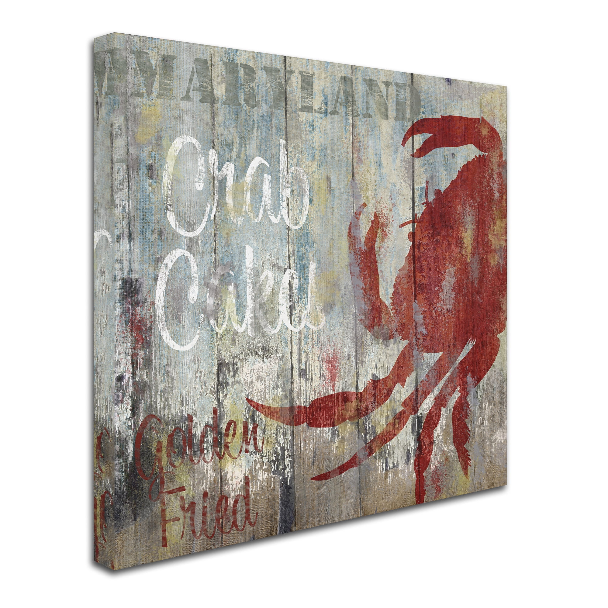 Trademark Fine Art "Restaurant Seafood II" Canvas Art by Color Bakery