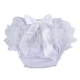 thumbnail image 1 of Ruffle-Bloomer Diaper Cover and knotbow hedband for Baby Girls Toddlers(M), 1 of 5