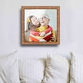 thumbnail image 3 of 11x14 Frame Gold Real Wood Picture Frame Width 1.25 inches | Interior Frame Depth 0.5 inches |, 3 of 8