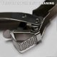 thumbnail image 3 of Steel garlic press professional grade for heavy use, 3 of 4
