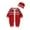 Red, variant on Newborn Infant Boy Girl Christmas Deer Knitted Sweater Baby Jumpsuit Romper Cotton 1 Piece Hat Caps Hoodies for Children