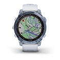 thumbnail image 3 of Reloj GPS Garmin Fenix 7 Zafiro Solar Titanio DLC (47mm) blanco 47mm GARMIN Garmin Fenix 7 Zafiro Solar, 3 of 3