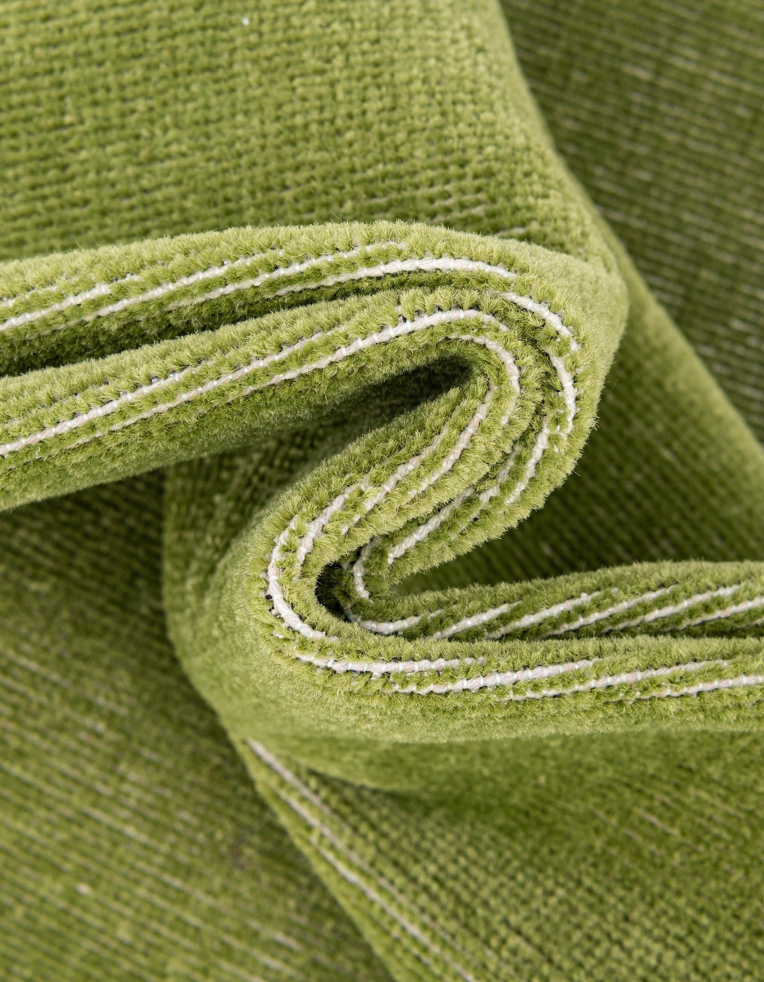 Unique Loom Williamsburg Collection Area Rug - Solid (2' 9" x 9' 10" Runner Green)