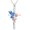 Hummingbird Cross Necklace, variant on Cross Necklace for Women S925 Sterling Silver Tree of Life/Flower/Claddagh/Dragon/Hummingbird/Heart Necklace Jewelry Anniversary Birthday Gift for Her,Mom, Wife, Sister 20"