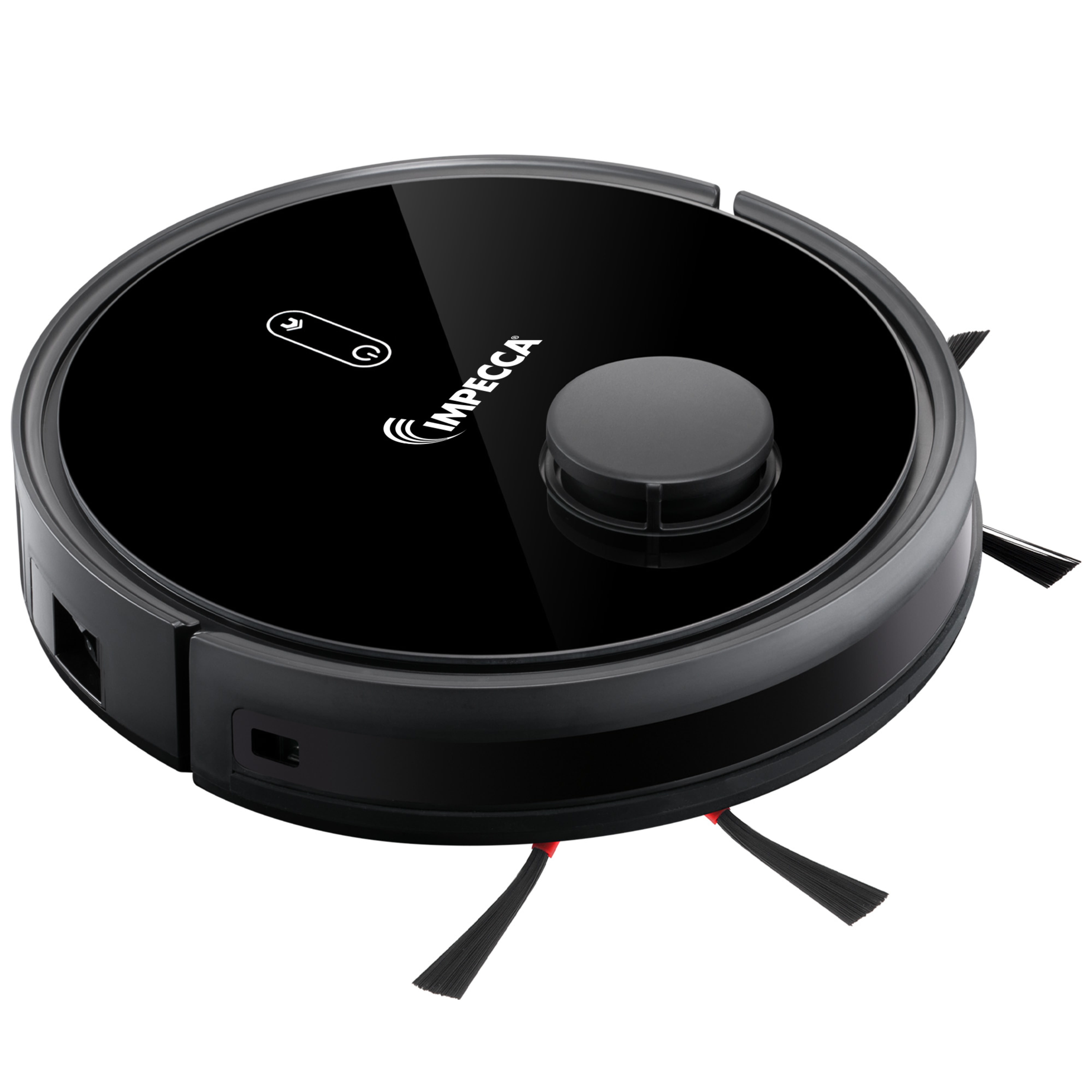 Impecca S26 Robot Vacuum and Mop Combo, 2600PA LDR Laser Guided Robotic Vacuum Cleaner Mop Floors and Vacuum Carpets Pet Hair Mapping & Virtual walls, Self Charging Wi-Fi/App/Alexa/Google Home, Remote
