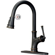 APPASO Pull Down Kitchen Faucet with Magnetic Docking Sprayer Oil Rubbed Bronze 133ORB