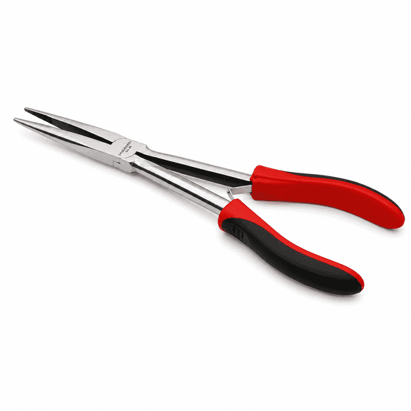 Powerbuilt 11 Inch Long Reach Long Nose Pliers - 640860