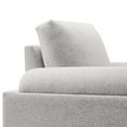 thumbnail image 6 of Modway Oasis Upholstered Fabric Armchair in Light Gray, 6 of 9