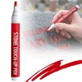 thumbnail image 1 of Waterproof Stone Touch-up Pen for Headstone Inscription Restoration and Tombstone Repair, Strong Coverage, Ideal for Gravestone Lettering and Memorial Inscriptions,Red, 1 of 9