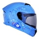 thumbnail image 2 of Casco Roda Booster Azul Game On Mica Humo S Abatible Svs, 2 of 6