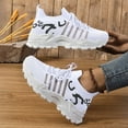 thumbnail image 5 of Wovix Womens Sneakers Tennis Shoes Fashion Lightweight Non Footwear for Running Walking Casual Cushioning Shoes Soft Breathable Daily Shoes, 5 of 7