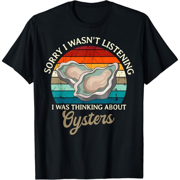 Oyster Retro Vintage Shucker Shelfish Seafood Mollusks T-Shirt