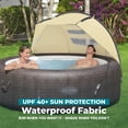 thumbnail image 4 of Bestway SaluSpa Sun Shade Canopy Accessory for Round Inflatable Hot Tub Spas, 4 of 11