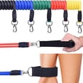 thumbnail image 4 of Bande d'Exercice de Mise en Forme, Coussinet Barres Push-Up Poignées Poignées, Gym à Domicile Exercice Abdominal Vert, 4 of 5