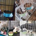 thumbnail image 4 of Removable Hanging Pet Cage Bowl Food And Water Feeders 2 Pieces (blue+green), 4 of 4