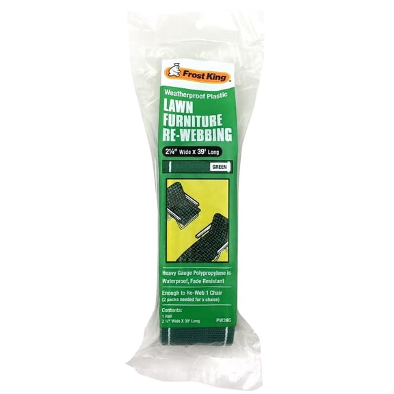 Thermwell Green Chair Webbing Repair Kit for Beginners
